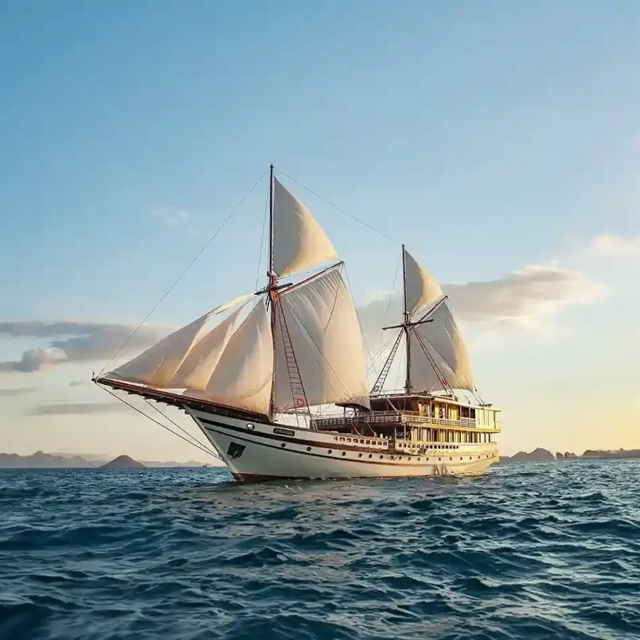 Prana Yacht Cruise Phinisi Charter by Komodo Luxury