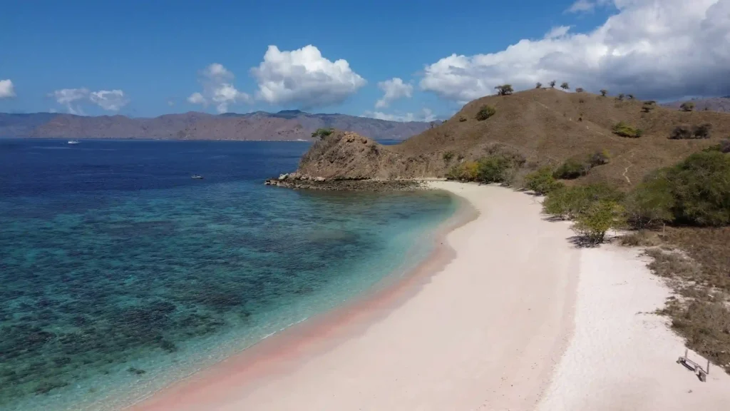 Pink Beach | How Long Does it Take from Labuan Bajo to Pink Beach | Indonesia Juara Trip
