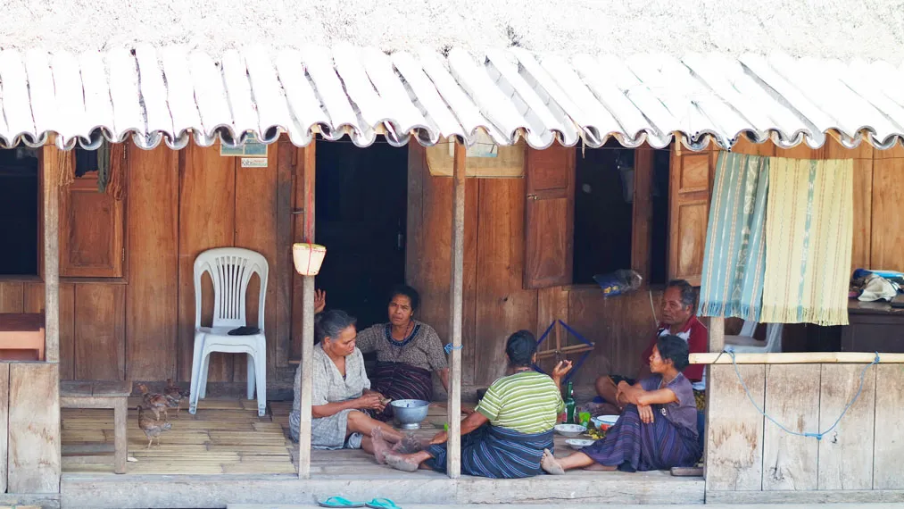 Local Community in Bena Village (Source: indonesiakaya.com)