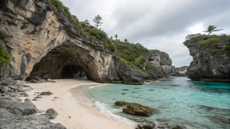 Tanjung Gundul Beach: A Natural Beach with Unique Karst Formations in Banggai