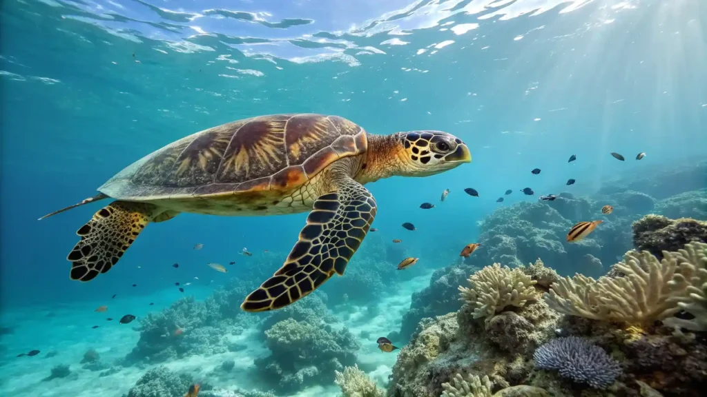 Hawksbill Turtle Derawan | Turtle Derawan | Derawan Tour | IndonesiaJuara Trip