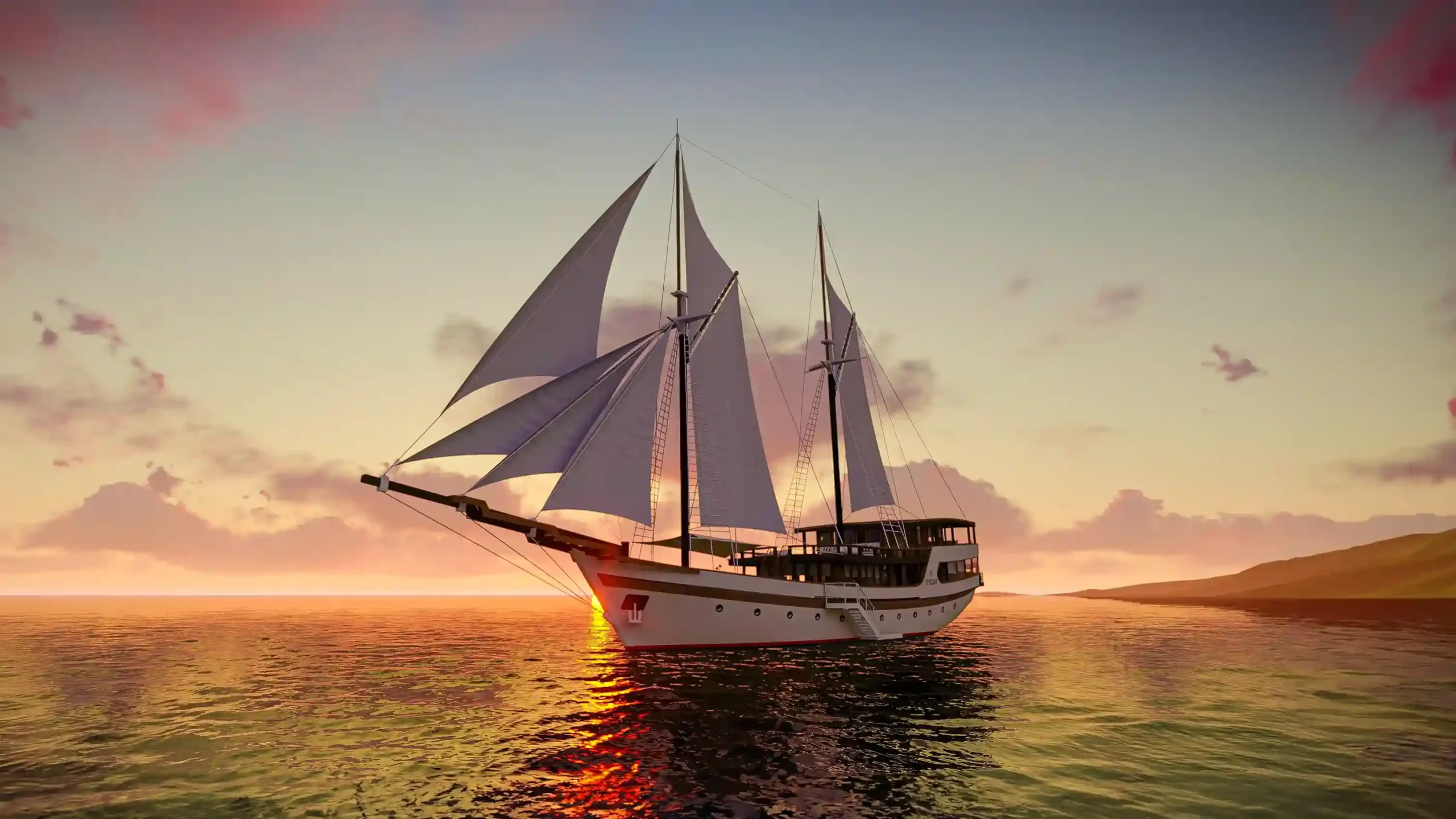 Otium Phinisi Exterior | Otium Phinisi Boat Charter | Indonesia Juara Trip