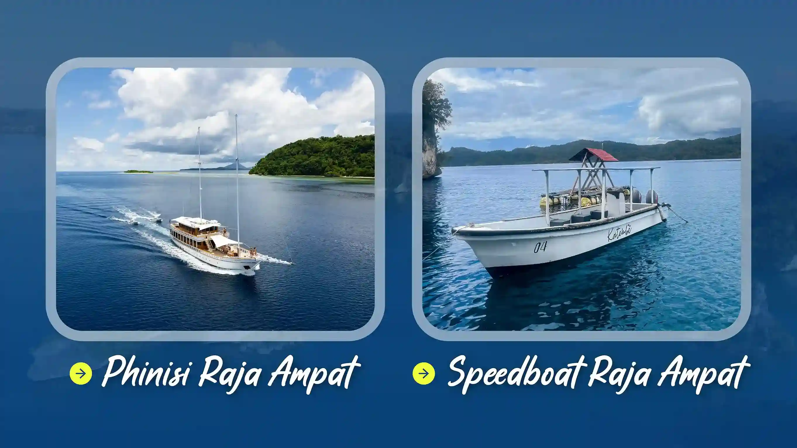 Phinisi or Speedboat for Raja Ampat Tour: Which One Is Right for You?