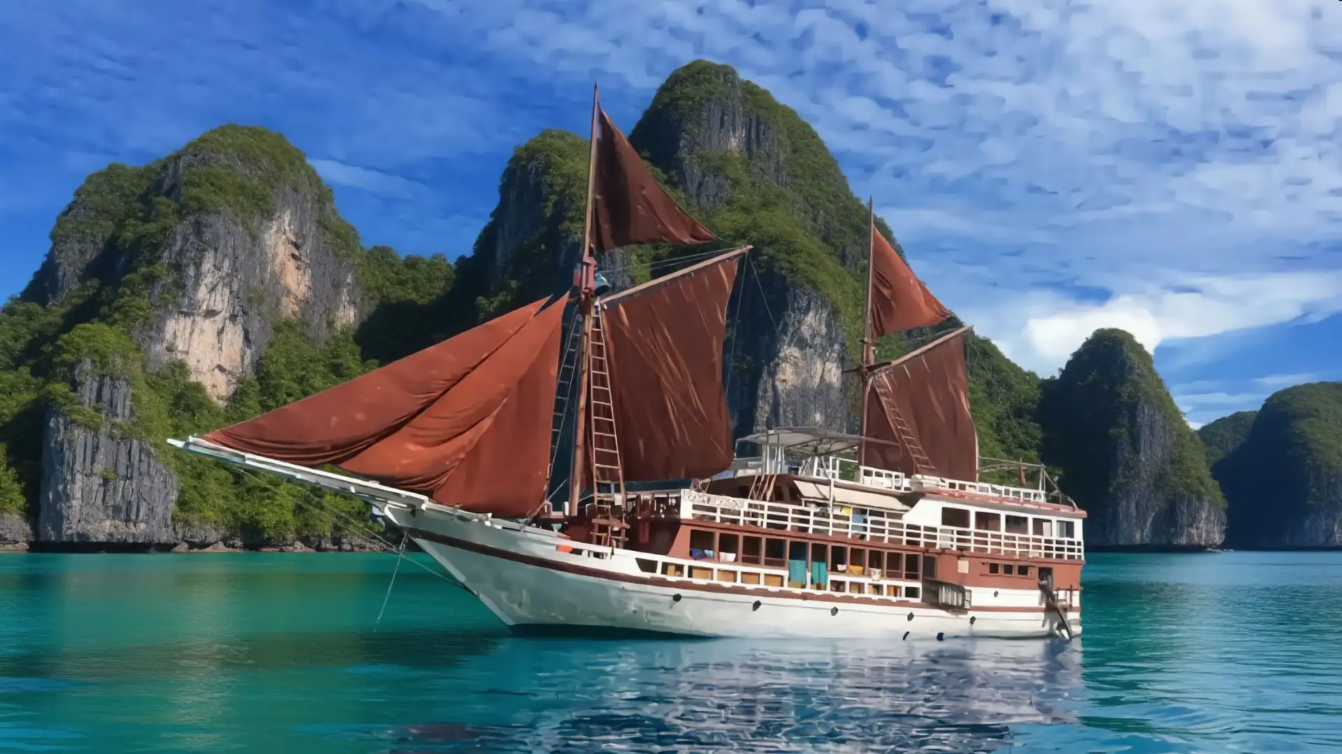 Seamore Papua Liveaboard exterior in Raja Ampat