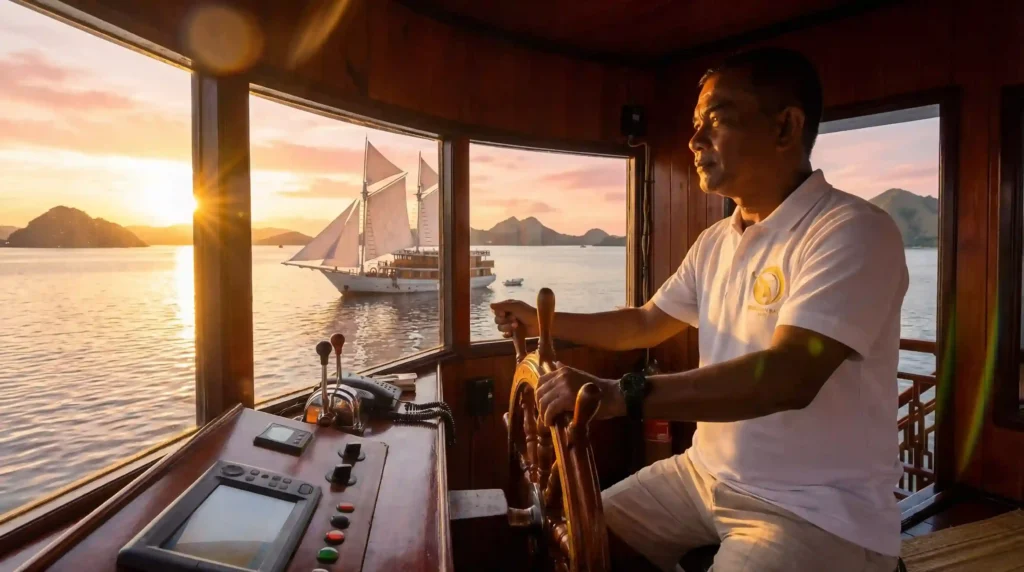 Phinisi Boat Captain | IndonesiaJuara Trip