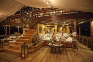 Outdoor Chill Area | Prana Cruise | IndonesiaJuara Trip