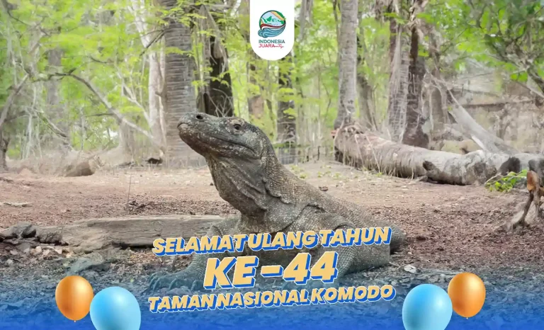 Selamat Ulang Tahun ke 44 Taman National Komodo!