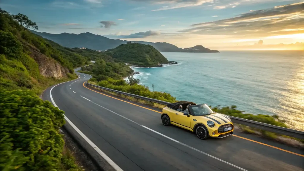 Mini Cooper Convertible di Labuan Bajo | IndonesiaJuara Trip