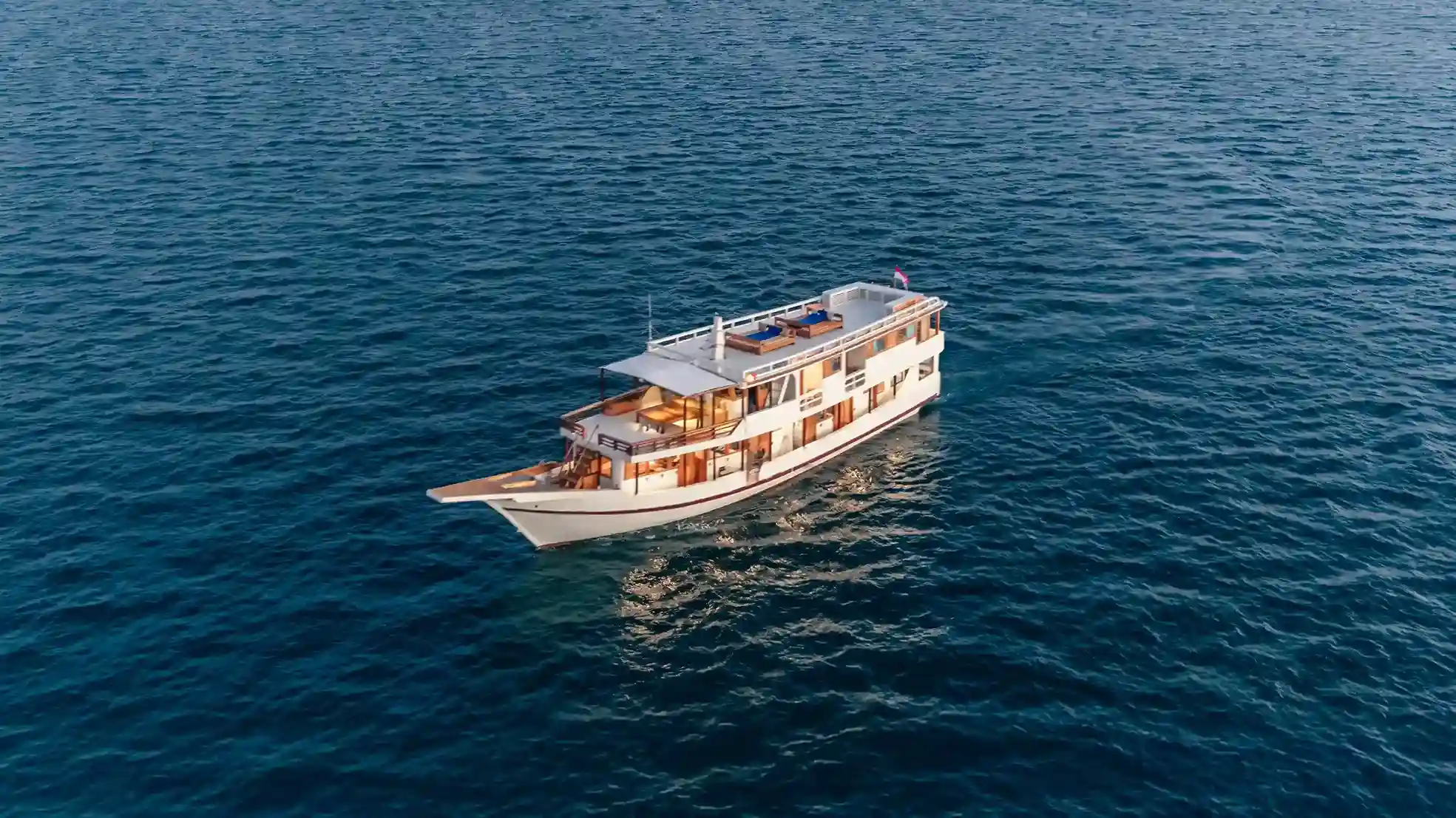 Ayvara Cruises Boat Charter | Ayvara Cruise Exterior | Indonesia Juara Trip