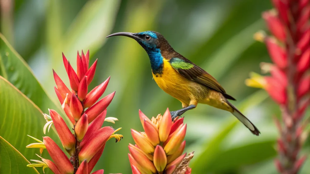 Burung-madu Sumba (Nectarinia buettikoferi) | Sumba Tour | IndonesiaJuara Trip