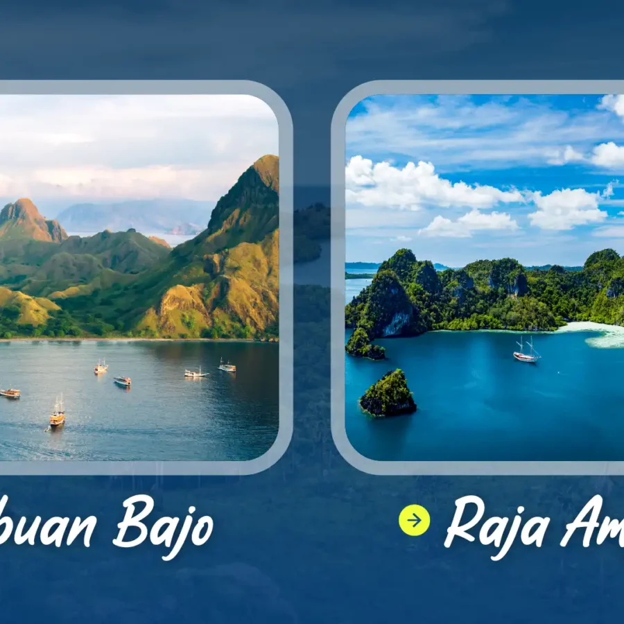 Labuan Bajo atau Raja Ampat | IndonesiaJuara Trip