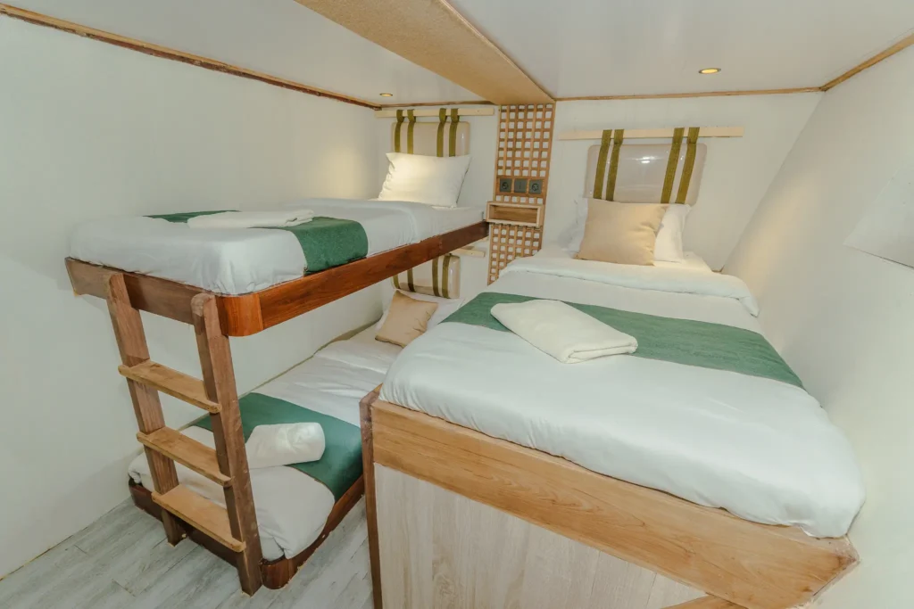 Sharing Cabin 3 | Marea Phinisi Yacht | IndonesiaJuara Trip
