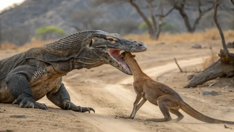 Bagaimana Cara Komodo Berburu Mangsa? Cek Info Menariknya di Sini!