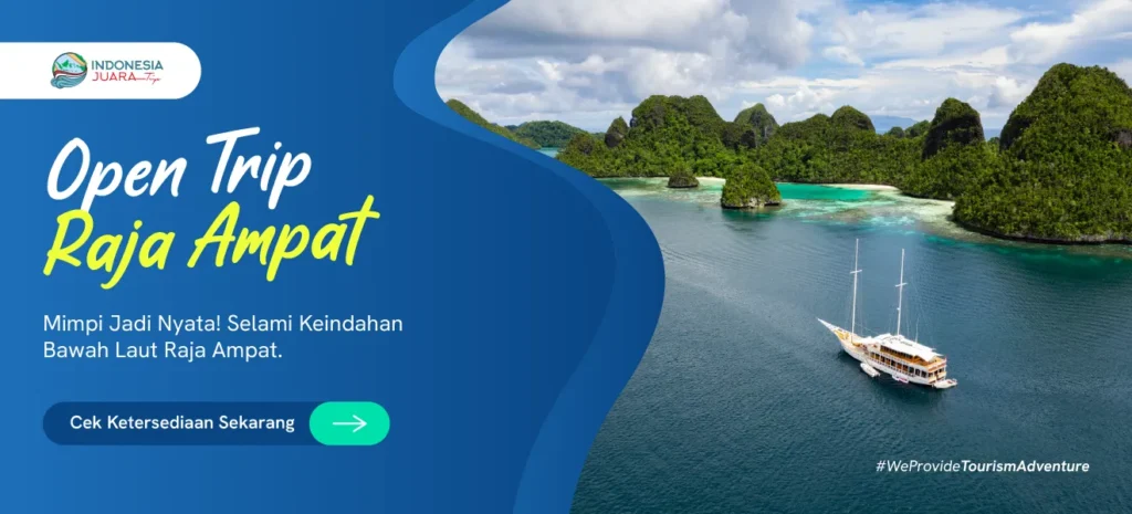 Banner Open Trip Raja Ampat | Raja Ampat Tour | IndonesiaJuara Trip