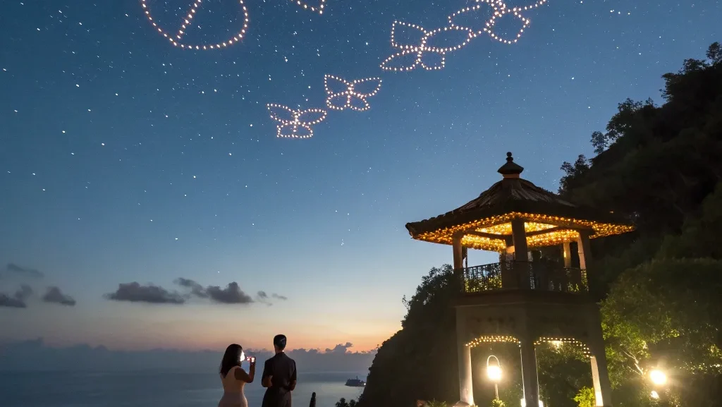 Pertunjukan Drone Bali