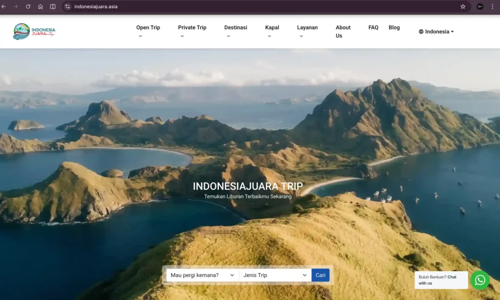 IndonesiaJuara Trip Website ID